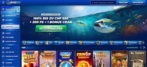 Online-Casino BassBet mit Willkommensbonus und Spielen