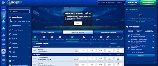 Sportwetten bei BassBet – Premier League und weitere Ligen