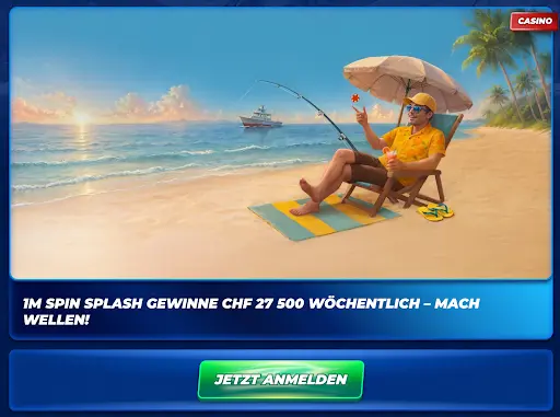 BassBet Casino Promo – 1M Spin Splash mit wöchentlichen Gewinnen von 27 500 CHF